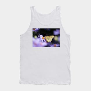 Clouded Yellow and Purple Tank Top